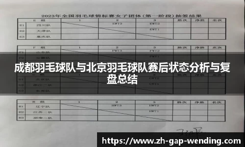 成都羽毛球队与北京羽毛球队赛后状态分析与复盘总结
